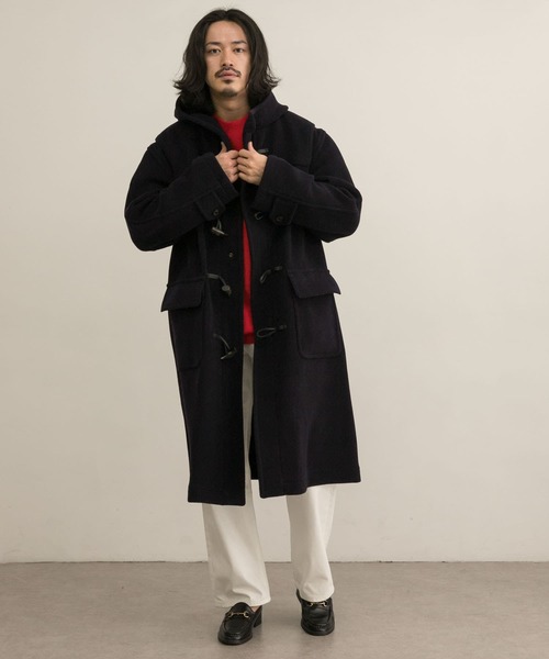 Gloverall（グローバーオール） ダッフルコート MEDIUM グレー メンズ