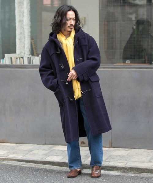 Gloverall（グローバーオール） ダッフルコート MEDIUM グレー メンズ