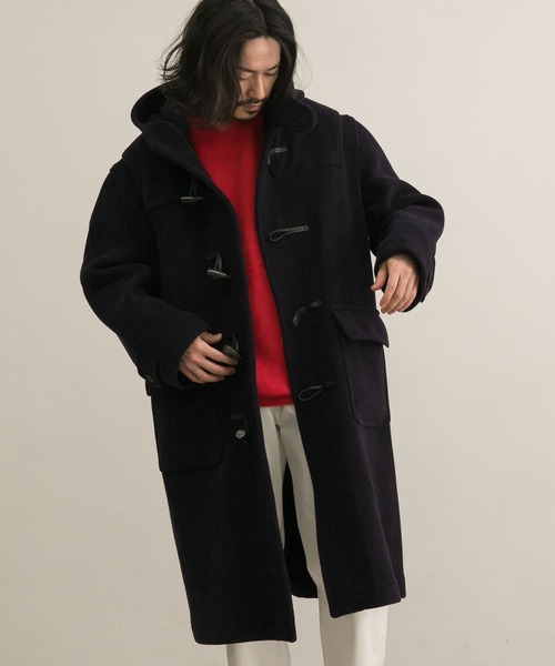 Gloverall（グローバーオール） ダッフルコート MEDIUM グレー メンズ