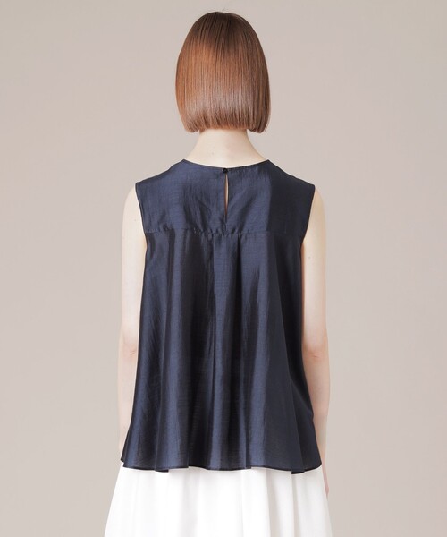 「MACKINTOSH LONDON」 ノースリーブブラウス 38 ベージュ レディース_画像6