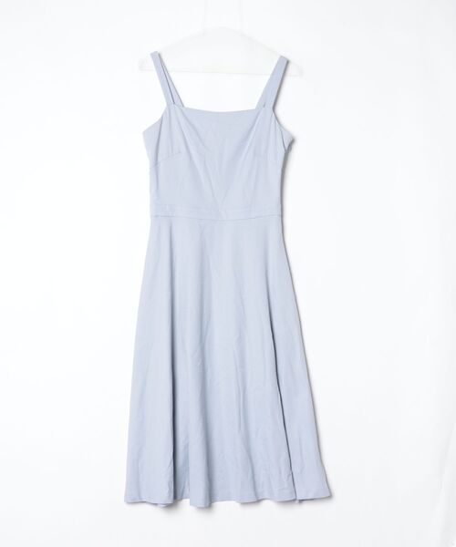 「GIRL」 長袖ワンピース L ブルー レディース_画像3