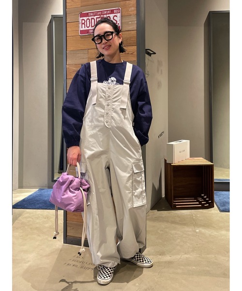 「RODEO CROWNS WIDE BOWL」 カーゴパンツ FREE ライトグレー レディース_画像5