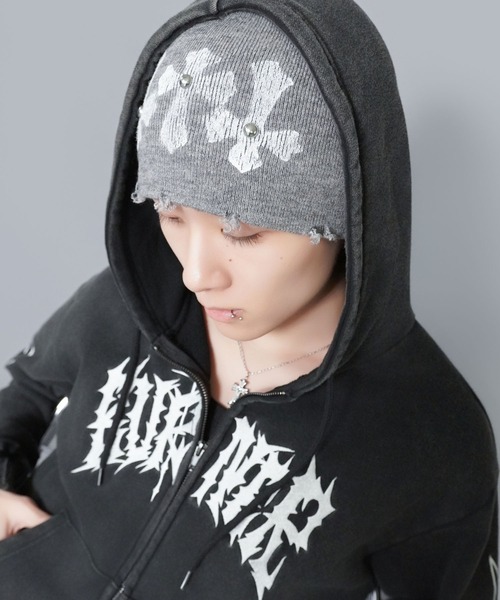 SPINNS（スピンズ） ニット帽 ニットキャップ シングルニットビーニー