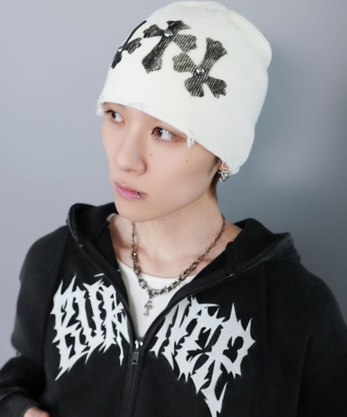 SPINNS（スピンズ） ニット帽 ニットキャップ シングルニットビーニー