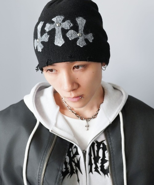 SPINNS（スピンズ） ニット帽 ニットキャップ シングルニットビーニー
