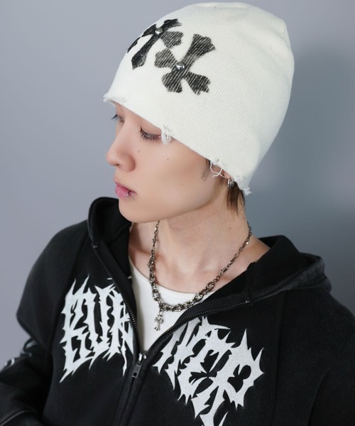 SPINNS（スピンズ） ニット帽 ニットキャップ シングルニットビーニー