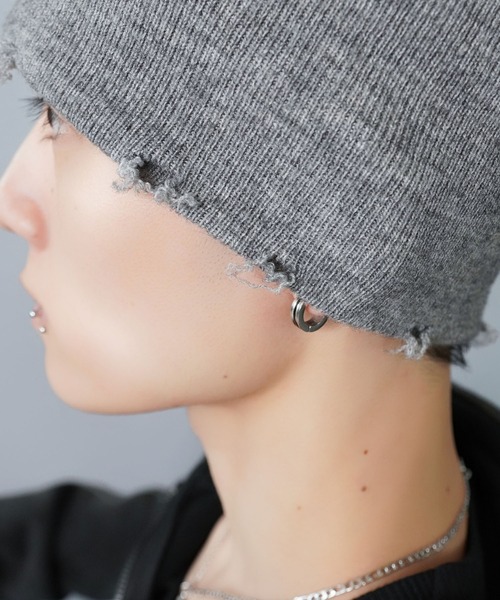 SPINNS（スピンズ） ニット帽 ニットキャップ シングルニットビーニー