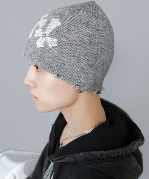 SPINNS（スピンズ） ニット帽 ニットキャップ シングルニットビーニー