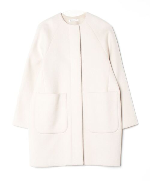 BEAUTY＆YOUTH UNITED ARROWS ノーカラーコート M ブラック レディース