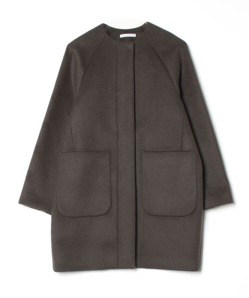 BEAUTY＆YOUTH UNITED ARROWS ノーカラーコート M ブラック レディース