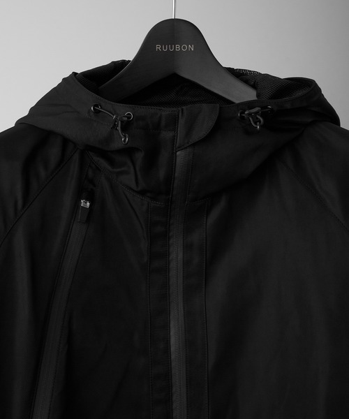 「RUUBON」 ブルゾン M ブラック メンズ_画像9