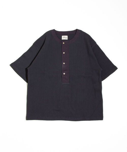 「GLOSTER」 半袖Tシャツ L キナリ メンズ_画像3