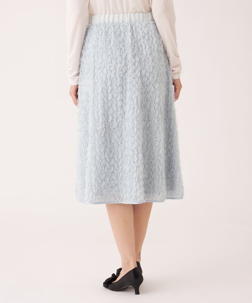 フェザーフラワースカート≪洗濯機で洗える≫ | Viaggio Blu