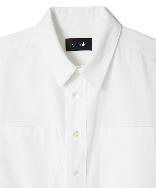 ブラウス シャツ 「soduk」back tie shirt レディース : ZOZOTOWN 