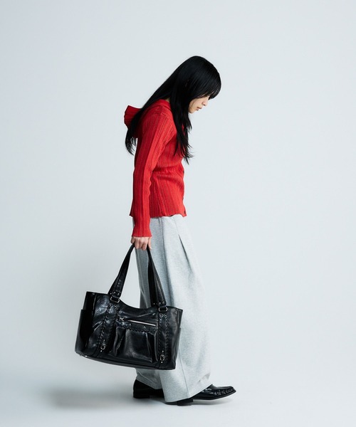 JEANASIS（ジーナシス） トートバッグ アンティークスタッズトートBAG