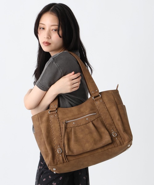 JEANASIS（ジーナシス） トートバッグ アンティークステッチトートBAG