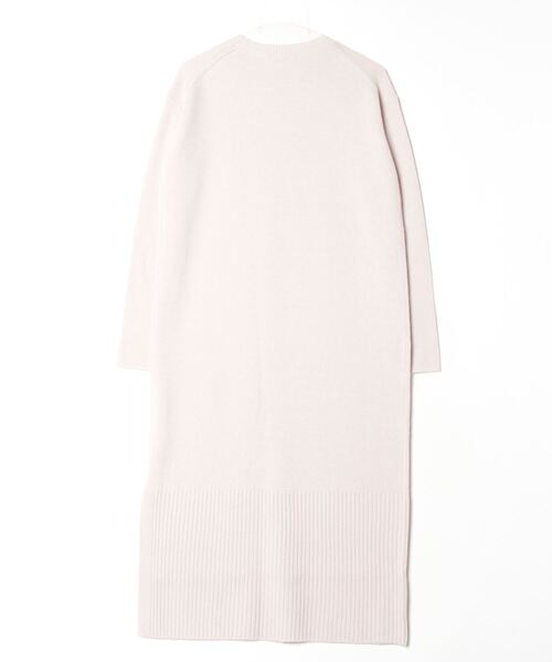 「Demi-Luxe BEAMS」 ニットワンピース ONE SIZE レッド レディース_画像2