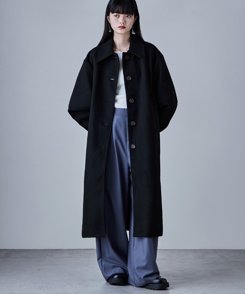 「etoll.」 ステンカラーコート M アイボリー レディース_画像3