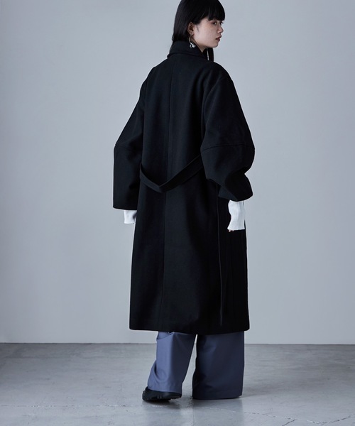 「etoll.」 ステンカラーコート M アイボリー レディース_画像5