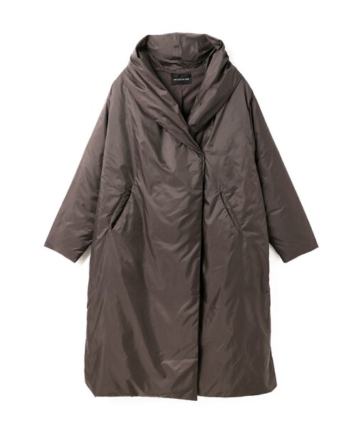 mizuiroind（ミズイロインド） コート アウター ドレープライトダウン