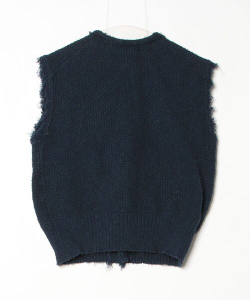 BEAUTY＆YOUTH UNITED ARROWS ニットベスト FREE ネイビー レディース