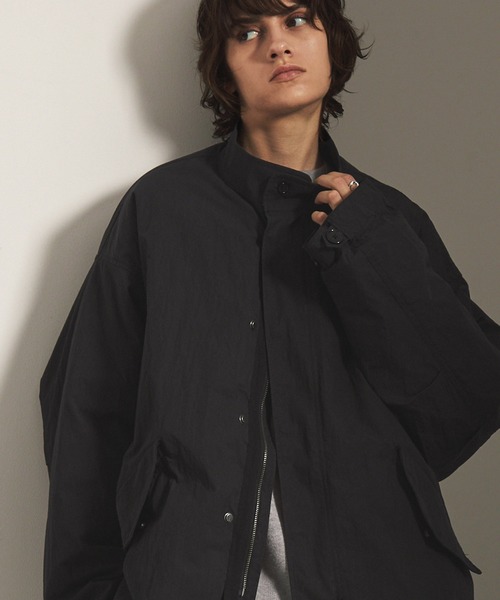 「EMMA CLOTHES」 ミリタリーコート L オリーブ メンズ_画像7