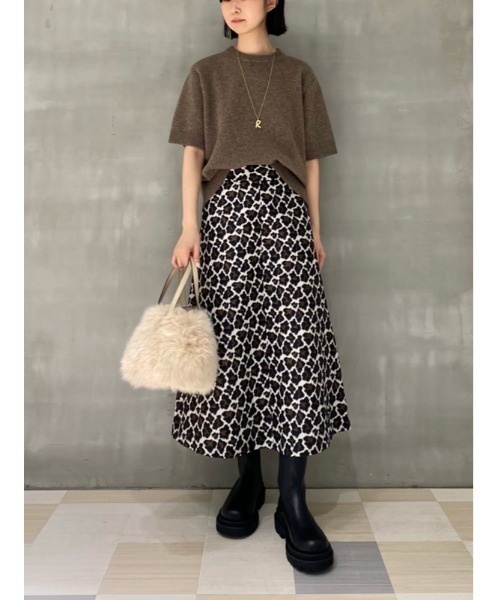 「Mila Owen」 フレアスカート 1 ブラック レディース_画像3