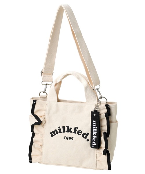 「MILKFED.」 2WAYバッグ ONE SIZE ホワイト レディース_画像8