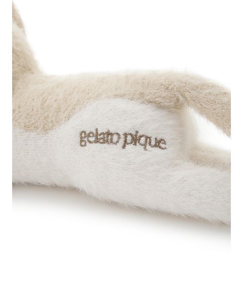 gelato pique（ジェラートピケ） キャットフェザーぬいぐるみ