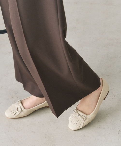 LE TALON（ル タロン） デッキシューズ モカシン 「追加」レザーキルト