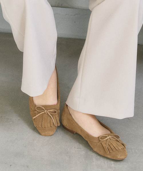 LE TALON（ル タロン） デッキシューズ モカシン 「追加」レザーキルト