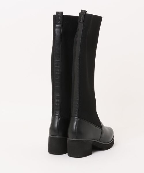 「Bussola」 ロングブーツ 35 ブラック レディース_画像2