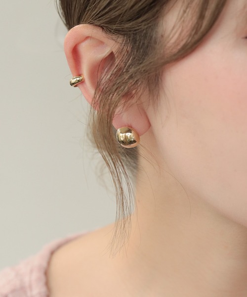 「NOIR DE POUPEE」 イヤリング（両耳用） FREE シルバー レディース_画像4