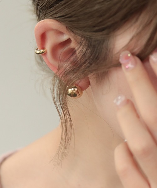 「NOIR DE POUPEE」 イヤリング（両耳用） FREE シルバー レディース_画像5