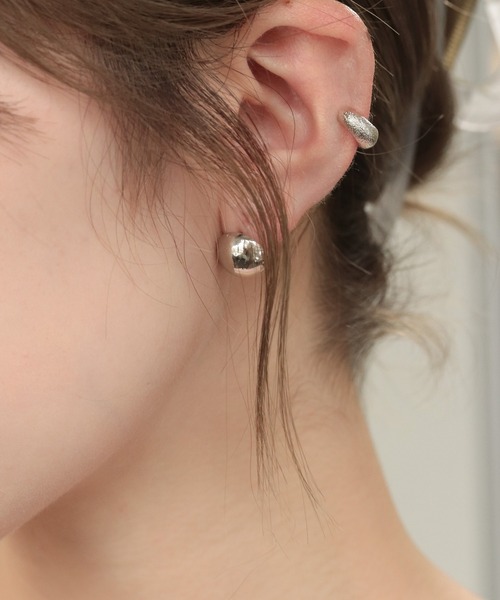 「NOIR DE POUPEE」 イヤリング（両耳用） FREE シルバー レディース_画像6