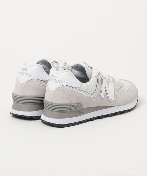 「New Balance」 ローカットスニーカー 23cm グレー レディース_画像2