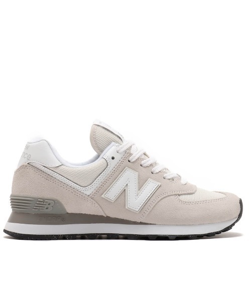 「New Balance」 ローカットスニーカー 23cm グレー レディース_画像4