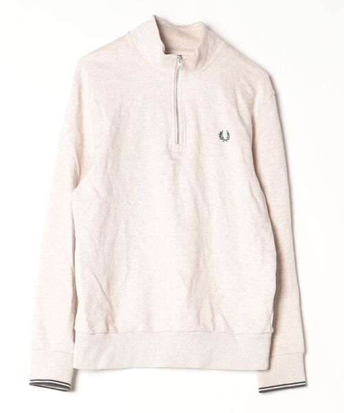 FRED PERRY（フレッドペリー） スウェットカットソー L グレイッシュ 