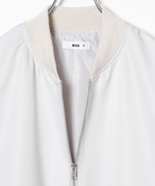 「WEGO」 ブルゾン MEDIUM ブラック メンズ_画像2