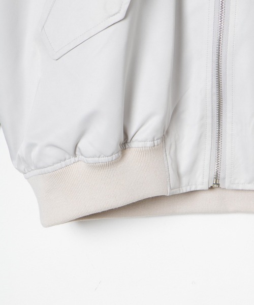 「WEGO」 ブルゾン MEDIUM ブラック メンズ_画像6