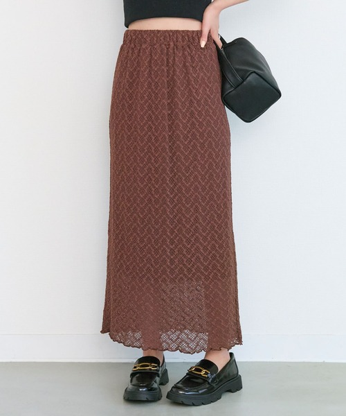 Tiny EDEN スカート 「ペチコート付き セットアップ対応」レースナロー