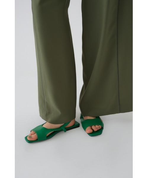 サンダル Minimal leather sandal ミニマル レザー サンダル レディースの画像