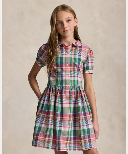 Polo Ralph Lauren Childrenswear ワンピース チェック コットン