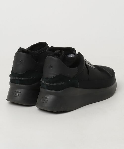「UGG」 ローカットスニーカー 23.5cm ブラック レディースの画像