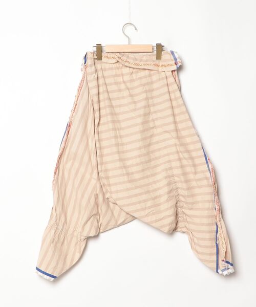 ベージュサルエルパンツ　Ne-net Ne-net（ネネット） サルエルパンツ 02 ベージュ レディース