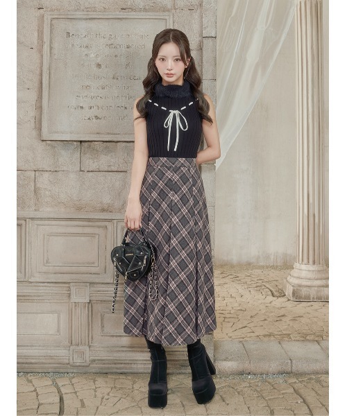 「Darich」 ロングスカート M ブラウン レディースの画像