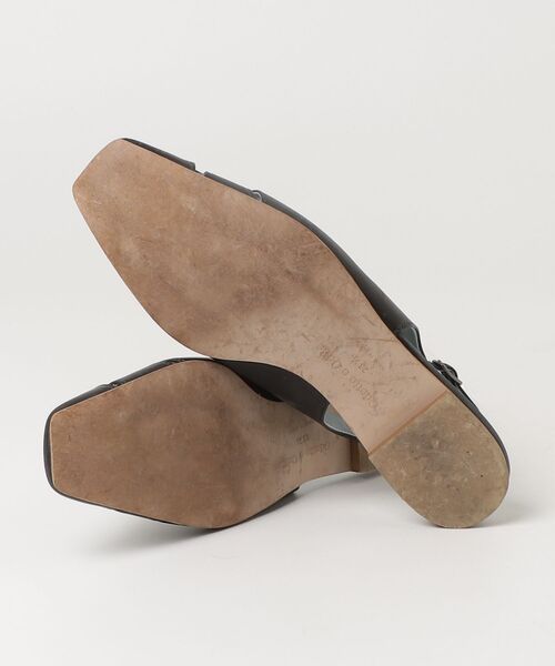 「ODETTE E ODILE」 フラットサンダル 23.5cm ブラック レディース_画像3