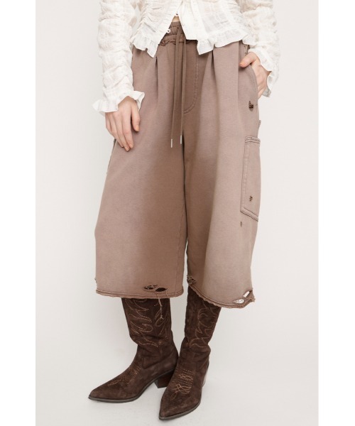 SLY（スライ） スウェットパンツ ジャージ SW TUCK HALF PT スウェット