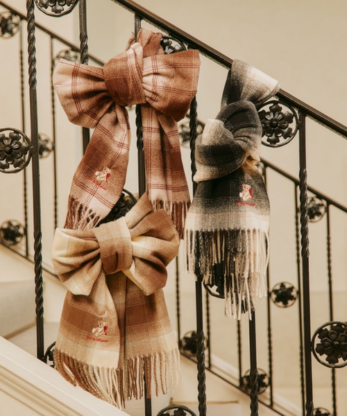 「JILL by JILL STUART」 ストール FREE ブラック系その他 レディース_画像9