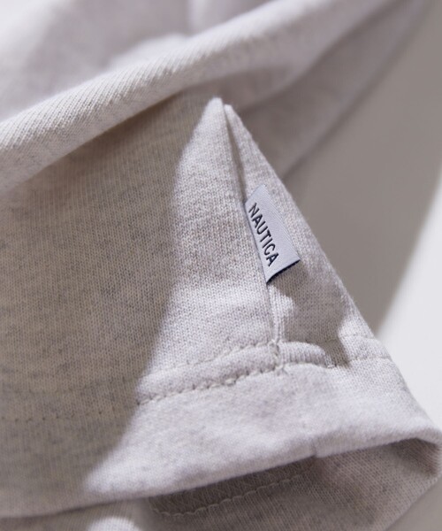 「NAUTICA」 長袖Tシャツ MEDIUM ブラウン メンズの画像